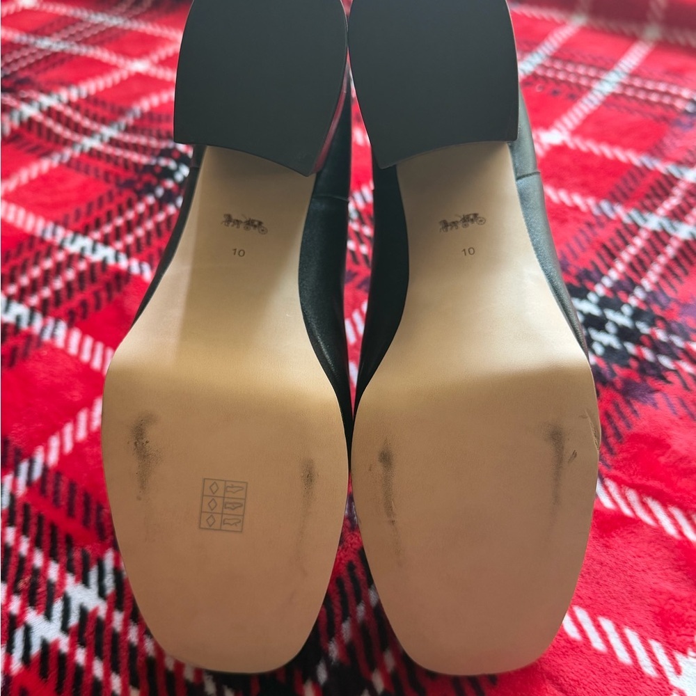 Coach Black Ankle Boots - Picture 4 of 6